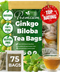FreshDrinkUS, Premium 120 Mulberry Leaf Tea Bags, 100% Natural & Pure from Mulberry Leaves. Loose Leaf Herbal Tea. Made with Natural Material Tea Bags. No Sugar, No Caffeine, No Gluten, Vegan.