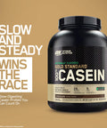 Optimum Nutrition Gold Standard 100% Micellar Casein Protein Powder Naturally Flavored Chocolate Creme 4 Pound (Packaging May Vary)