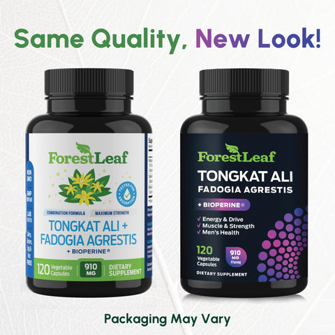 Forestleaf Tongkat Ali And Fadogia Agrestis For Men Supplement W/ Bioperine - Tonkat-Ali Max Strength 200 1 Extract - Long Jack Tongkat-Ali For Men - Muscle Growth Performance & Energy 120 Powder Capsules