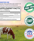 Colostrum 1000Mg Nongmo 30 Igg Immunoglobulins Immune System Support Gut Health Respiratory Health Supplement Low Heat Processed Bovine Colostrum 60 Capsules No Powder Or Pills