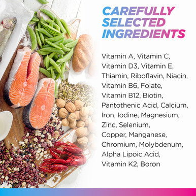 Livingood Daily Methylated Multivitamin For Women & Men, Multi Vitamin - Mineral Supplement Capsules With Iron, B Complex, Selenium, & Zinc - Non-Gmo, Gluten-Free, Vegetarian Multi Vitamins For Adults