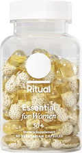Ritual Multivitamin For Women 50+, Menopause Supplements With Vitamin D3, K2 And Magnesium For Bone Support, Omega-3 Dha, Vitamin B12, Non-Gmo, Mint Essenced, 30 Day Supply, 60 Vegan Capsules