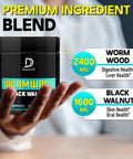 Dedicad Premium Artemisia Annua Sweet Wormwood Capsules 4000Mg With Black Walnut - Wormwood Complex For Digestion, Immune System