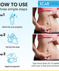 Invisible Brush-On Silicone Sheet With Vitamin E - Scar Removal For Keloids, Burn Scars, Surgery Scars, Stitches, Cuts - No Ugly Scar Sheets, Cream Or Messy Scar Gel Needed
