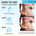 Invisible Brush-On Silicone Sheet With Vitamin E - Scar Removal For Keloids, Burn Scars, Surgery Scars, Stitches, Cuts - No Ugly Scar Sheets, Cream Or Messy Scar Gel Needed