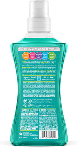 Method Liquid Laundry Detergent; Beach Sage Scent Plant-Based Stain Remover; ; 66 Loads per 53.5 oz Bottle; (Pack of 1)