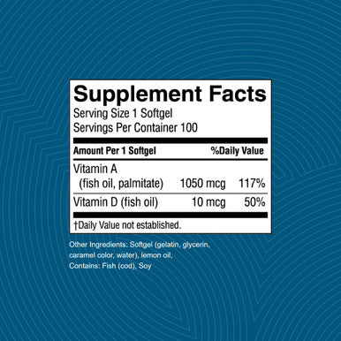 Nature'S Sunshine Vitamin A & D, 400Iu, 100 Softgels | Vitamin D And Vitamin A Work Together To Naturally Support The Immune And