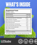 Les Labs Prostate Health Prostate Support Urinary Tract Health Fewer Bathroom Visits & Improved Sleep Saw Palmetto Pygeum Beta Sitosterol & Nettle Root Non-GMO Supplement 60 Capsules
