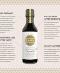 San-J - Organic Gluten Free Tamari Soy Sauce with 25% Less Sodium - Specially Brewed - Made with 100% Whole Soy - 64 oz. Bottle