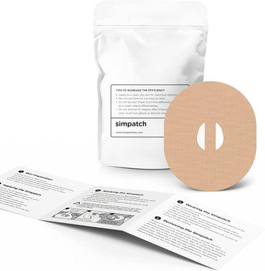 Simpatch Adhesive Tape for Dexcom G7 with Strap (25-Pack)
