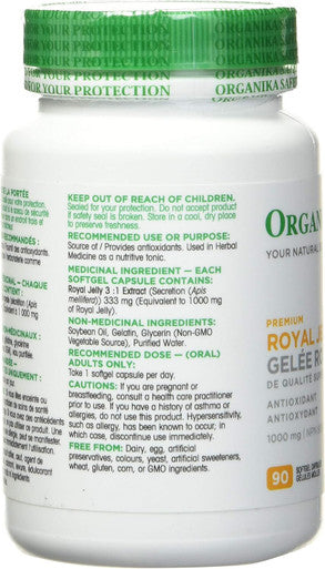 Organika Premium Royal Jelly (Premium) 90 Sftgl