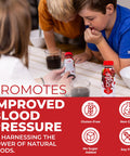 120/Life Blood Pressure Support Beet Root Juice Pomegranate Extract Cranberry Juice Tart Cherry Hibiscus and Magnesium 8 Fl Oz Pack of 28