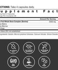 Force Factor Primal Origins Beef Bone and Marrow Cartilage Supplement Made with Pasture-Raised Grass Fed Zealand Beef Hormone Non-GMO 120 Capsules
