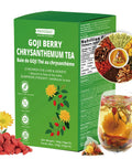 Chicory And Gardenia Tea Bags, Kidney and Liver Tea, Chicory Root Chinese Herbal Tea With Gardenia, Licorice, Mulberry Leaf & More, 8 Natutal Ingredients, Kidney Cleanse Detox Tea for Men & Women (2 Pack(50 pcs))