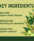 Banyan Botanicals Triphala Tablets - Organic Triphala Supplement With Amla, Haritaki & Bibhitaki For Digestion, Elimination & Healthy Gut Microbiome* 90 Tablets Non-Gmo Sustainably Sourced Vegan