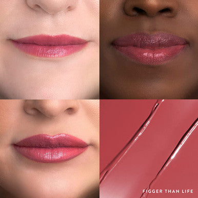 LAURA GELLER NEW YORK Jelly Balm Moisturizing Tinted Lip Balm - Figger Than Life - Hydrating Vitamin E - Semi-Shine Finish