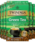 Twinings Lemon & Ginger, Caffeine-Free Herbal Tea Bags, 100 CT Box (1 Pack) | Spicy & Tangy, Ginger, Lemon Peel, Lemongrass, Blackberry Leaves, Soothe Digestion, 100 Foil Lined Individually Wrapped Bags