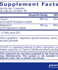 Pure Encapsulations Cal/Mag malate 21 180 vcaps