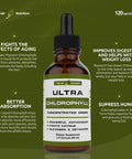 Liquid Chlorophyll Drops Boost Energy, Strengthen Immune System, Detox and Cleanse The Body. Chlorophyll Drops for Water Works as a Natural Deodorant. 120 Servings.