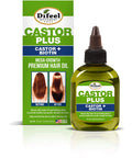 Difeel Premium Castor Plus Biotin - Mega-Growth Premium Hair Oil 2.5 oz.