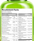 Naturelo Prenatal Multivitamin With Gentle Chelated Iron, Methyl Folate, Plant Calcium & Choline - Vegan, Vegetarian - Non-Gmo - Gluten - 180 Capsules - 2 Month Supply