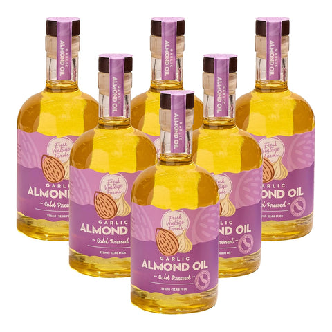 Fresh Vintage Farms 100% Undiluted Cold Pressed Walnut Oil | Wholesome & Nutritious Healthy Cooking Oil for Cooking, Baking, Grilling, Dipping, & Salads | Walnut Oil - 12.68 Fl Oz, Pack of 1