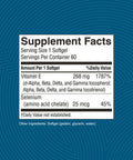 Nature'S Sunshine Vitamin E Complete W/ Selenium, 60 Softgels |Powerful Antioxidant Supplement With Selenium And All Eight Molecu