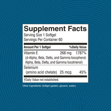 Nature'S Sunshine Vitamin E Complete W/ Selenium, 60 Softgels |Powerful Antioxidant Supplement With Selenium And All Eight Molecu