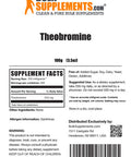 BulkSupplements Theobromine Powder - Dietary Supplement for Energy Support - Unflavored, - 250mg s, 400 Servings (100 Grams - 3.5 oz)