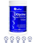 CanPrev L-Glycine Vegan Amino Acid | 450g Powder