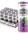 Optimum Nutrition Amino Energy Drink Plus Electrolytes For Hydration Caffeine For Pre-Workout Energy Amino Acids/Bcaas For Post-Workout Recovery