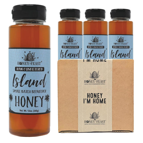 HONEY FEAST New Zealand Manuka Infused Honey with Propolis 12oz - Raw Manuka Honey, Patent Pending Formula, MGO182 Rating, Manuka Honey New Zealand