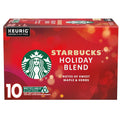 Starbucks K-Cup Coffee Pods, Medium Roast Coffee for Keurig Brewers, Holiday Blend, 100% Arabica, Limited Holiday Edition, 1 Box (32 Pods)