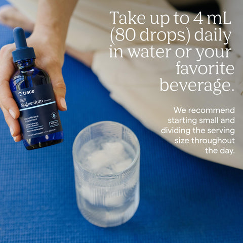 Trace Minerals Liquid Ionic Magnesium 400 mg 4 Ounce