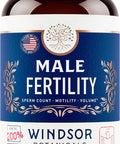 Male Fertility Supplement With Maca Root - Mens Health Conception Fertility Prenatal Vitamins Plus Natural Extracts - Prenatal Fertility Supplements For Men - 3Rd Party Tested - 120 Capsules, 2 Month