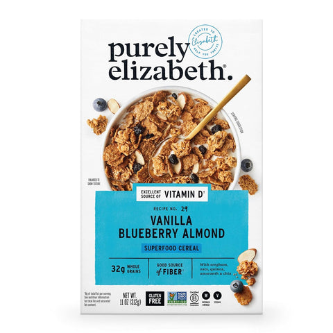 Purely Elizabeth, Cereal Honey Peanut Butter, 11 Ounce