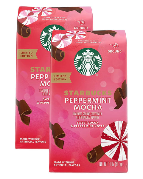 Starbucks Ground Coffee, Starbucks Blonde Roast Hot or Iced Coffee, Veranda Blend, 28 oz