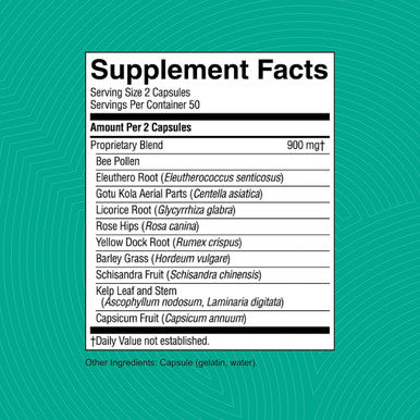 Nature'S Sunshine Energ-V 100 Capsules