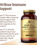 Solgar Ester-C Plus Immune Complex 90 Softgels - 24-Hour Immune Support - Supports Upper Respiratory Health - Plus D3 Zinc Elderberry & Echinacea - Non-Gmo Gluten Free Dairy Free - 45 Servings
