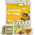 FreshDrinkUS, Premium 120 Mulberry Leaf Tea Bags, 100% Natural & Pure from Mulberry Leaves. Loose Leaf Herbal Tea. Made with Natural Material Tea Bags. No Sugar, No Caffeine, No Gluten, Vegan.