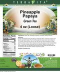 Terravita Pineapple Papaya Green Tea (Loose) (4 Oz, Zin: 540651) - 3 Pack