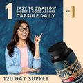 Dedicad Artichoke Extract Capsules 6650Mg 4-Month Supply - Support Digestion, Immune Health & Body Balance - Combined 9 Herbs Pap