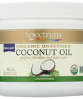 Spectrum Essentials Organic Virgin Coconut Oil, Unrefined, 15 oz