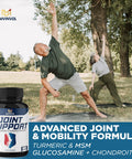 Premium Joint Support Supplement 180 Capsules 12 in 1 with Glucosamine Chondroitin MSM Turmeric Resveratrol Boswellia Serrata Black Pepper