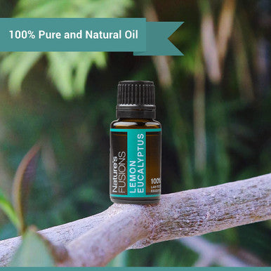 Nature s Fusions Lemon Eucalyptus 100% Pure and Essential Oils 15 mL