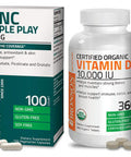 Bronson Vitamin D3 10,000 IU (1 Year Supply) for Immune Support + Bronson Zinc Triple Play 30 mg Triple Coverage Immune Support
