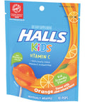 Halls Kids Pops Vitamin C Orange 10 Count