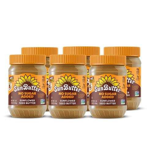 Sunbutter Creamy Sunflower Spread Peanut Free Non Allergen Two Five Pound Containers