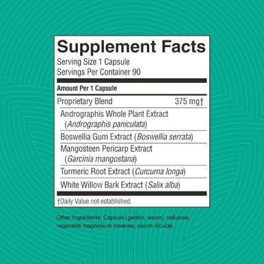 Nature'S Sunshine IF Relief 90 Capsules | Powerful Combination of Herbs That May Support The Body's Natural Process for Dealing with Muscle Pain Following Exercise