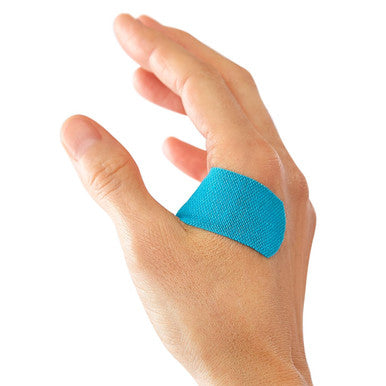 Curad Performance Series Ironman Antibacterial Bandages Extreme Hold Adhesive Technology Finger & Knuckle Bandages Flexible Fabric Variety Pack with Assorted Sizes & Colors 50 Count